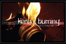 Kenya Burning - Mgogoro wa Uchaguzi 2007-8 Book